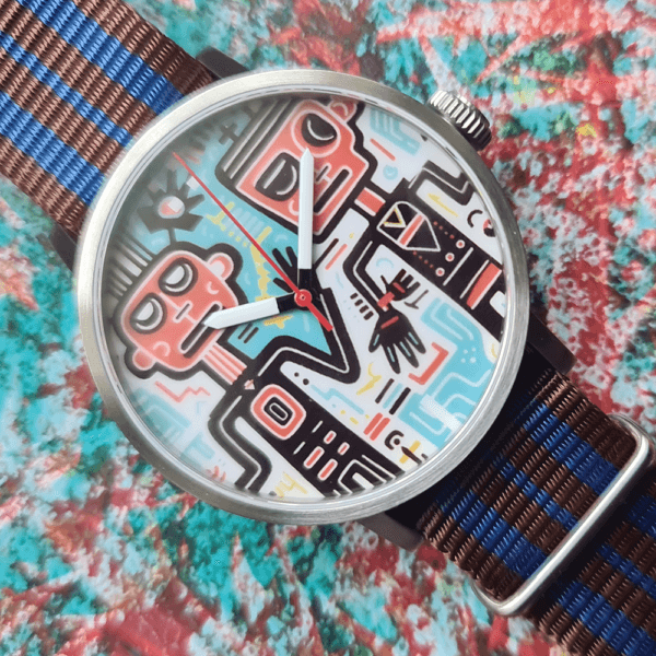 Baskiat Modern Art Watch