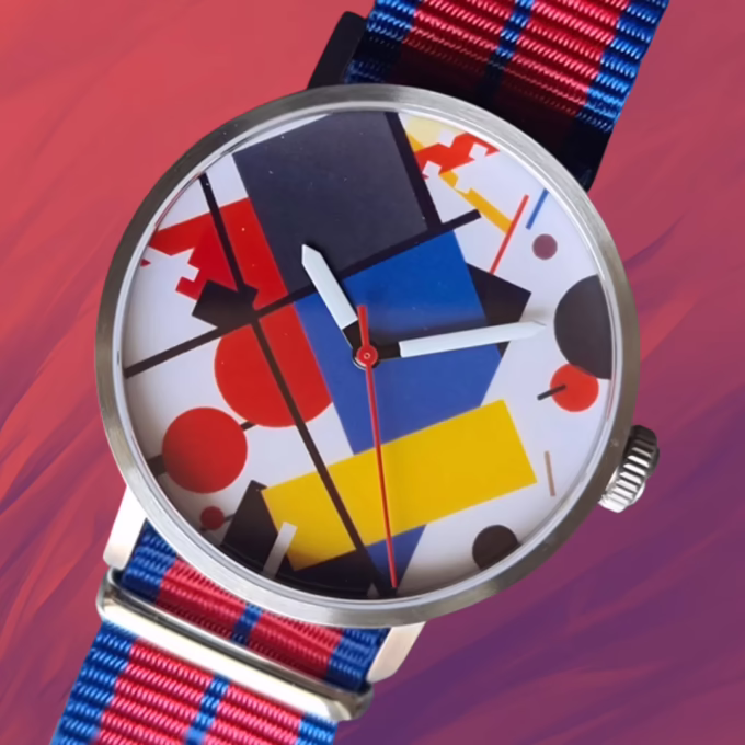 CONCENTRIC-WATCH Colorful Unique Designers Wristwatch  A-104