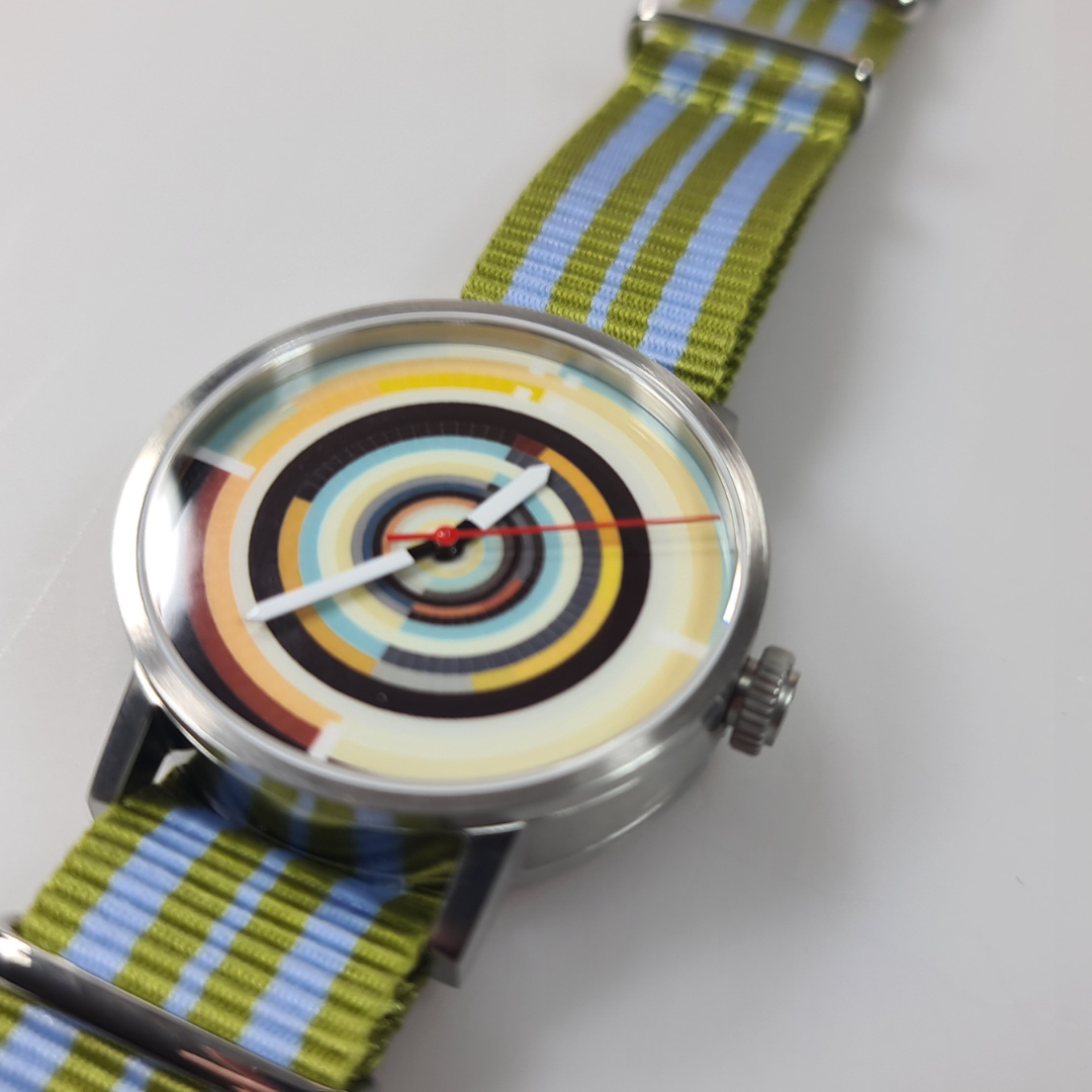 Concentric Automatic A50 – Colorful Art Piece & Unique Gift
